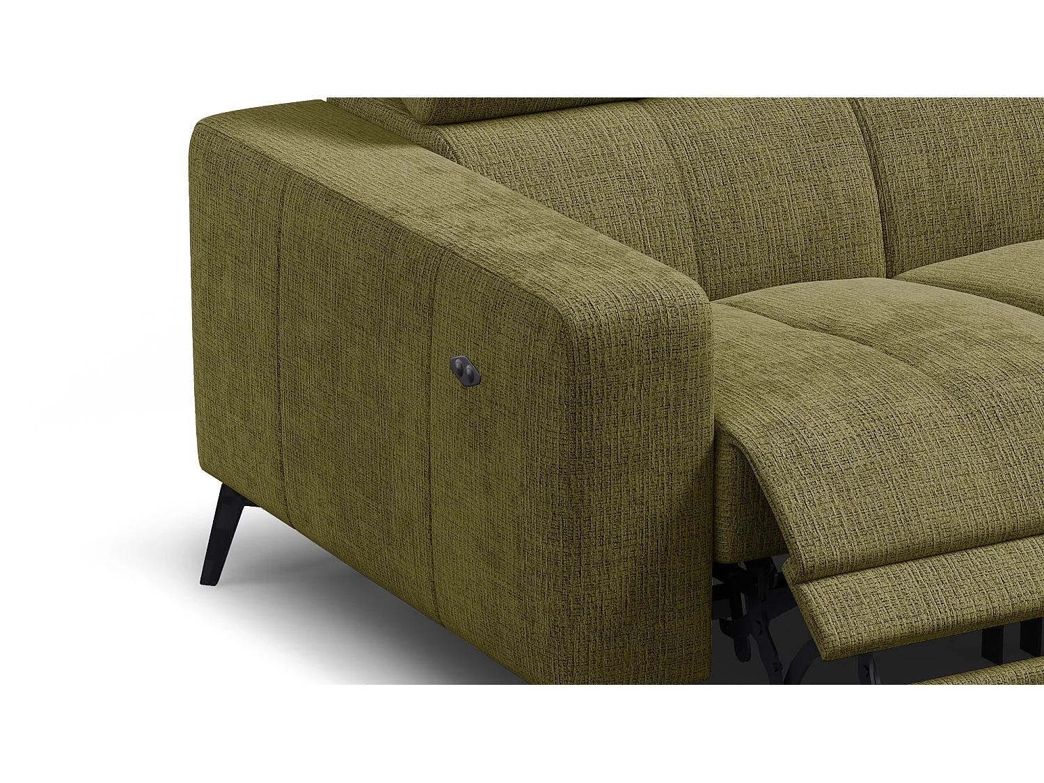 Relaxsofa 2-Sitzer MORELLO, olive, 2 x Relax Zero Gravity