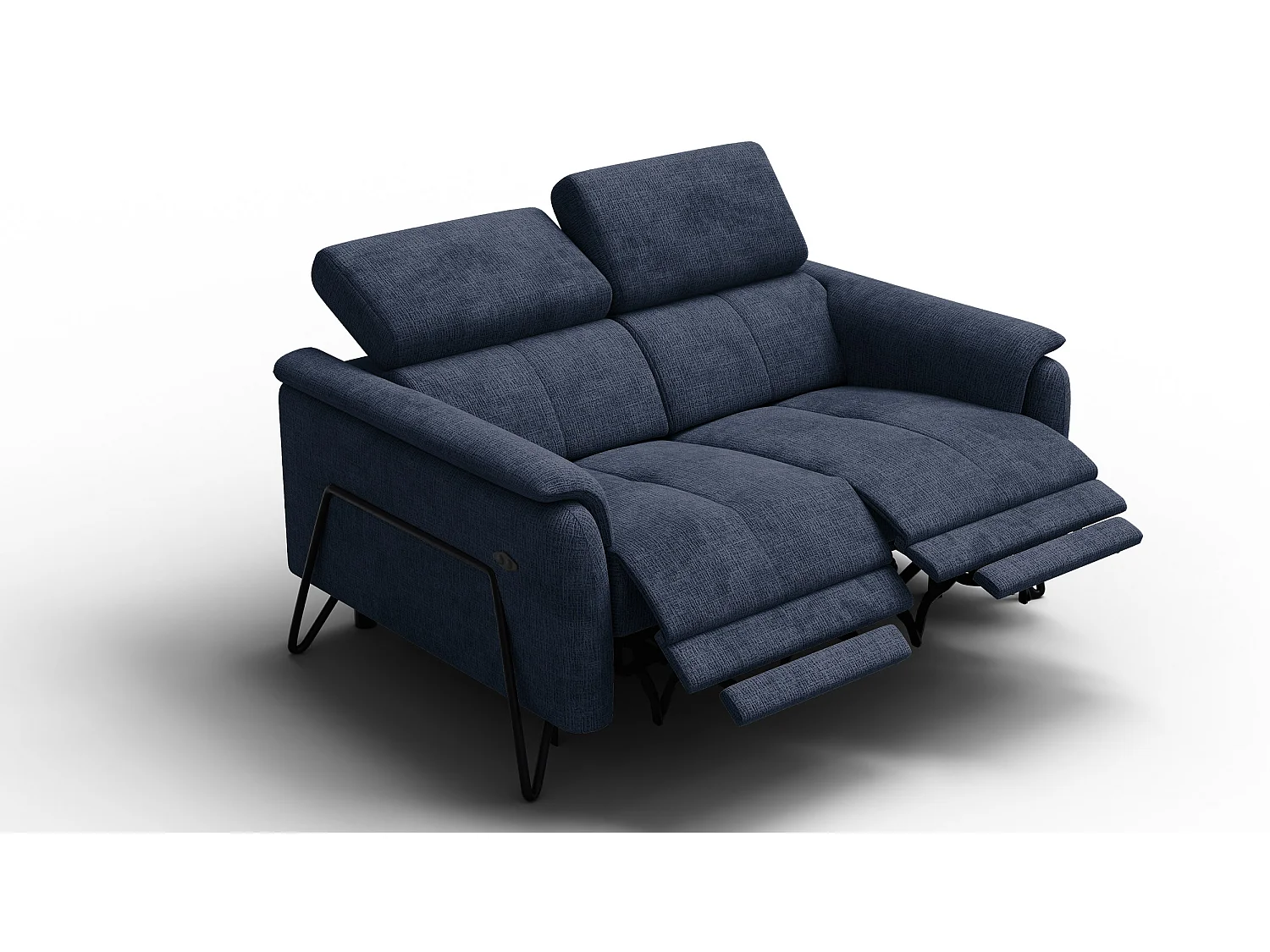 Relaxsofa 2-Sitzer RODEN, marineblau