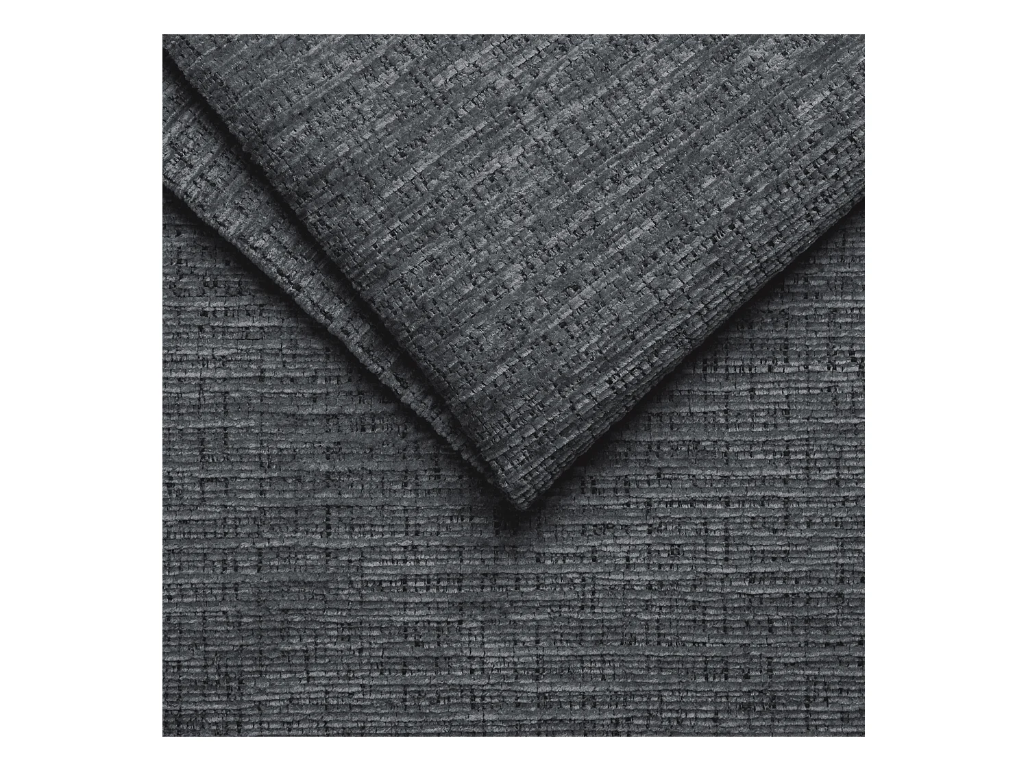 Canapé 2 places MORELLO avec 2 x Relax Zero Gravity, tissu gris foncé