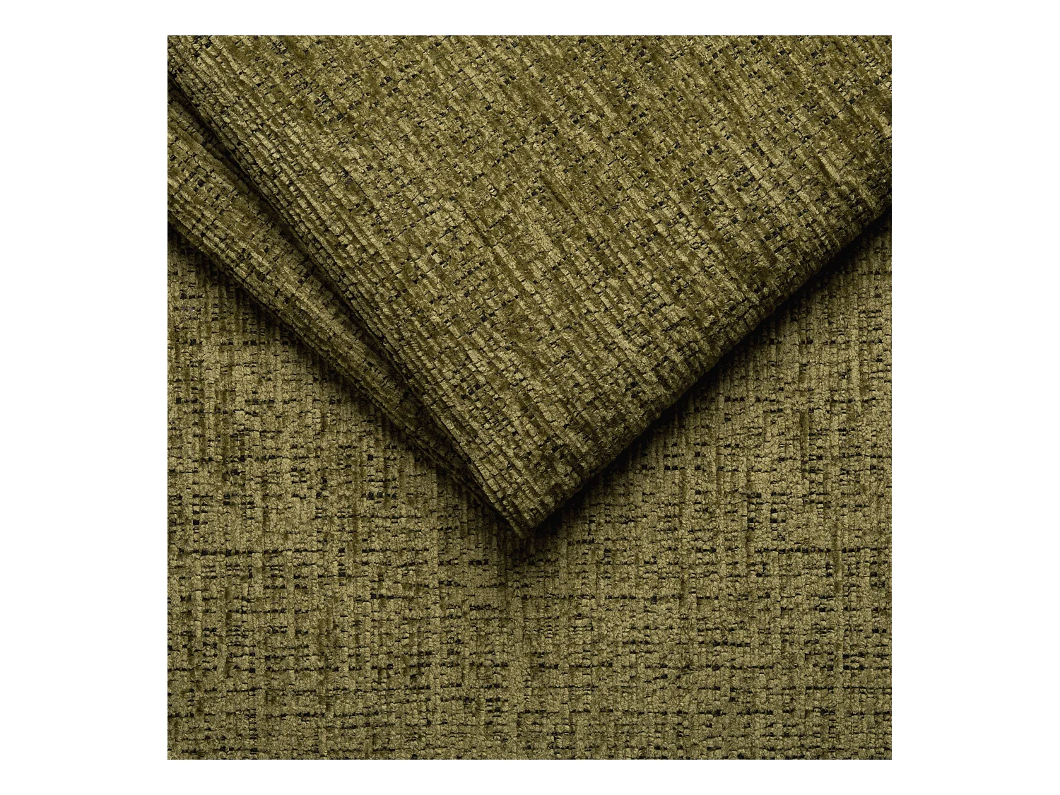 Canapé RODEN 2 places avec 2 Relax, tissu olive