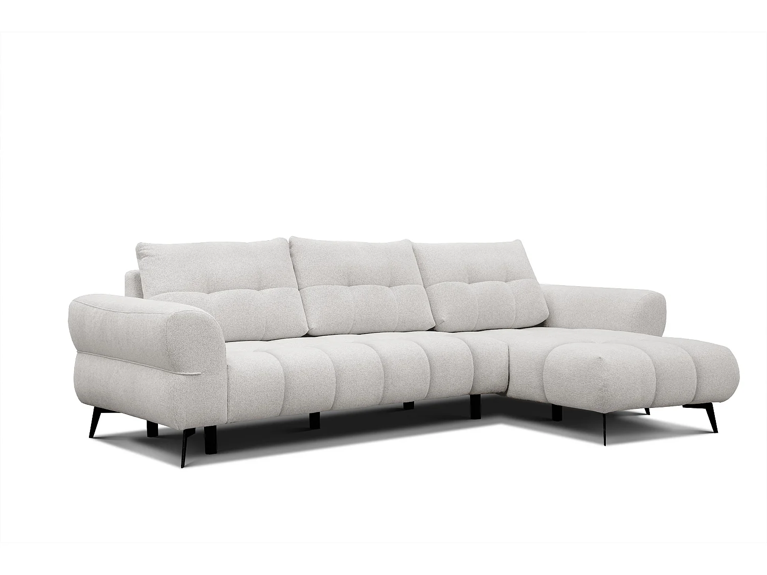 Ecksofa 4-Sitzer SALVINI, ecru