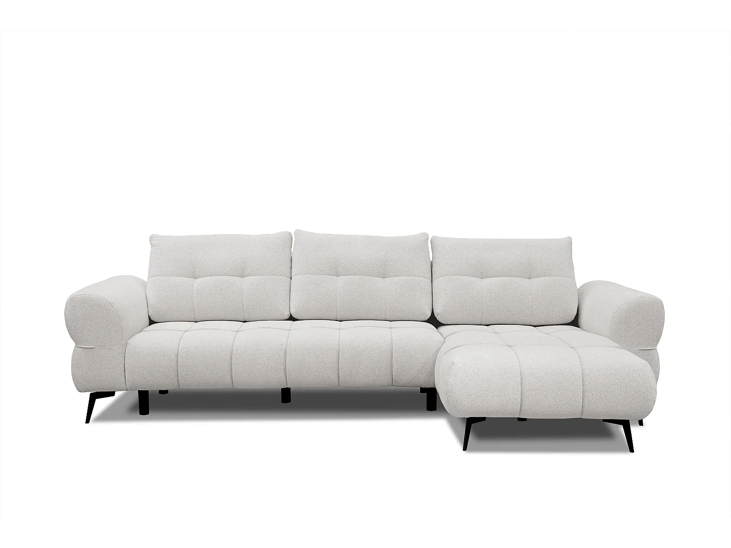 Ecksofa 4-Sitzer SALVINI, ecru