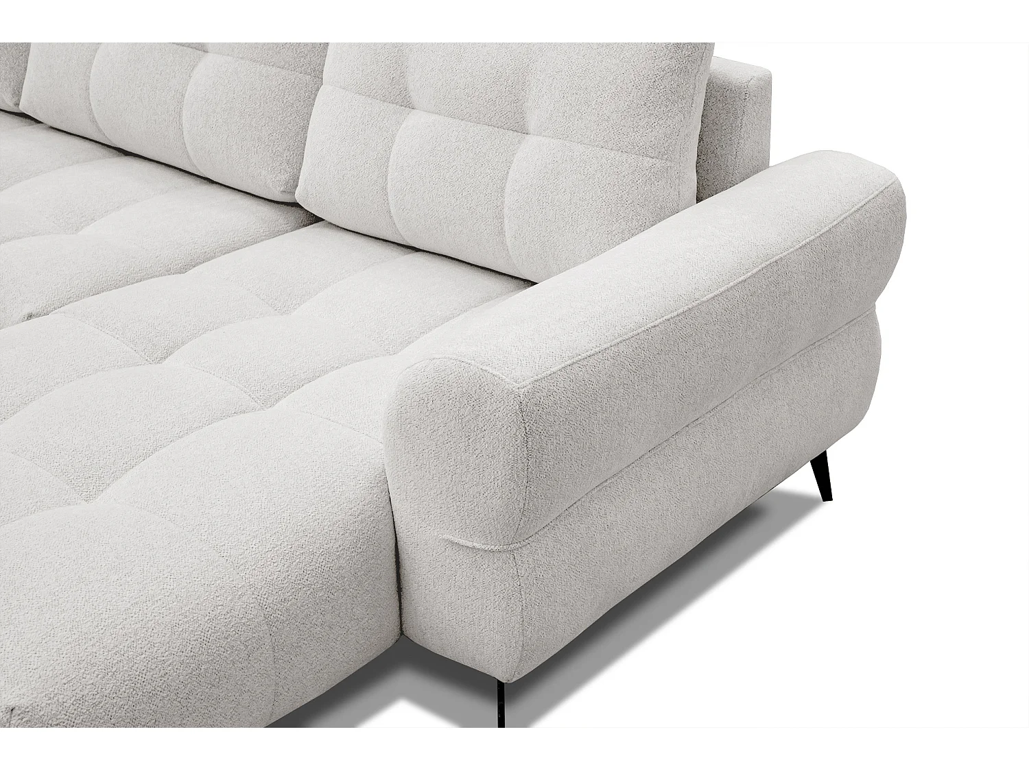 Ecksofa 4-Sitzer SALVINI, ecru