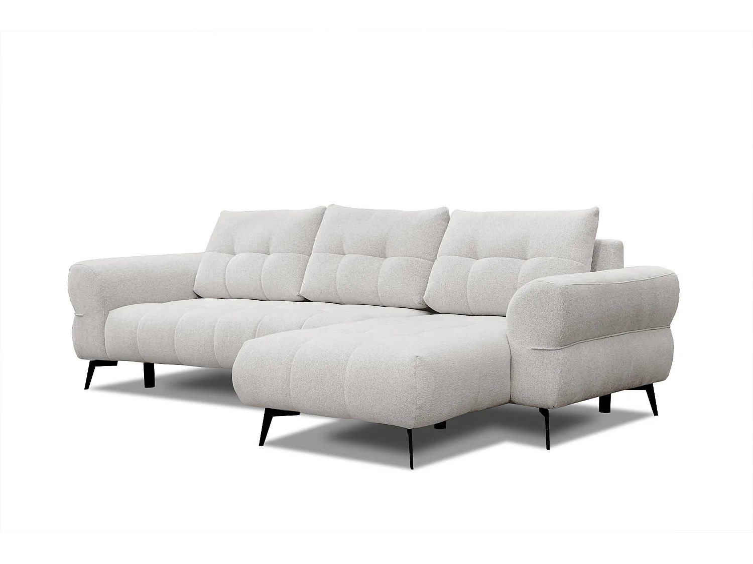 Ecksofa 4-Sitzer SALVINI, ecru