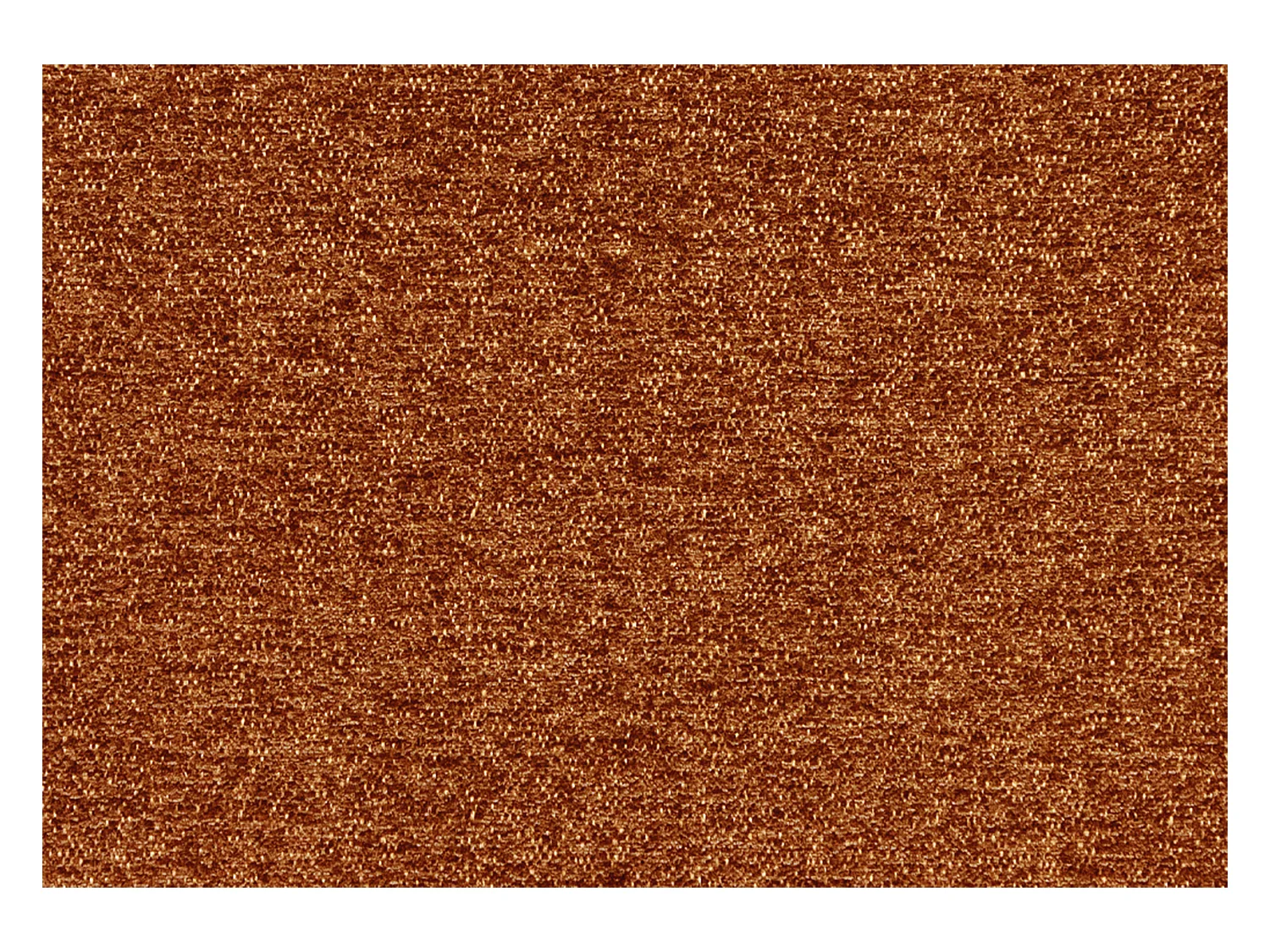 Canapé d'angle 4 places SALVINI, tissu orange