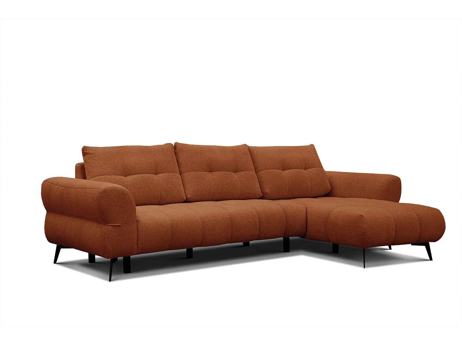 Ecksofa 4-Sitzer SALVINI, orange