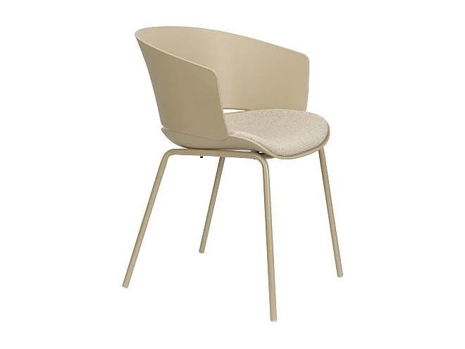 Lot de 4 chaises avec accoudoirs - Jessica