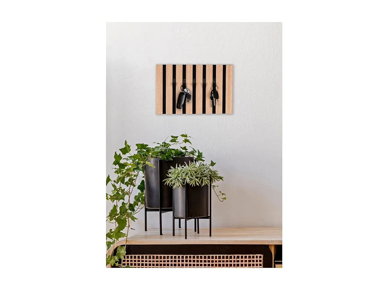 Porte-clés mural, 5 crochets GRACE