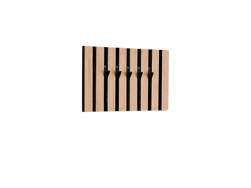 Porte-clés mural, 5 crochets GRACE