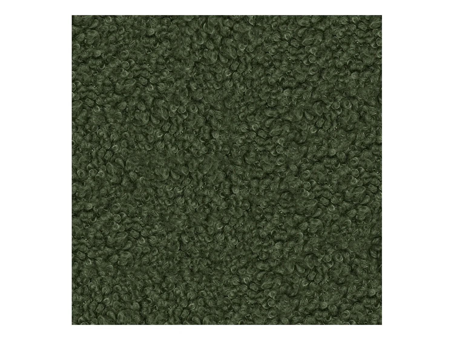 Canapé d'angle droit convertible Marius bouclette Kaki