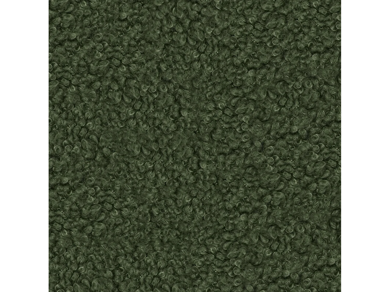 Canapé d'angle droit convertible Marius bouclette Kaki