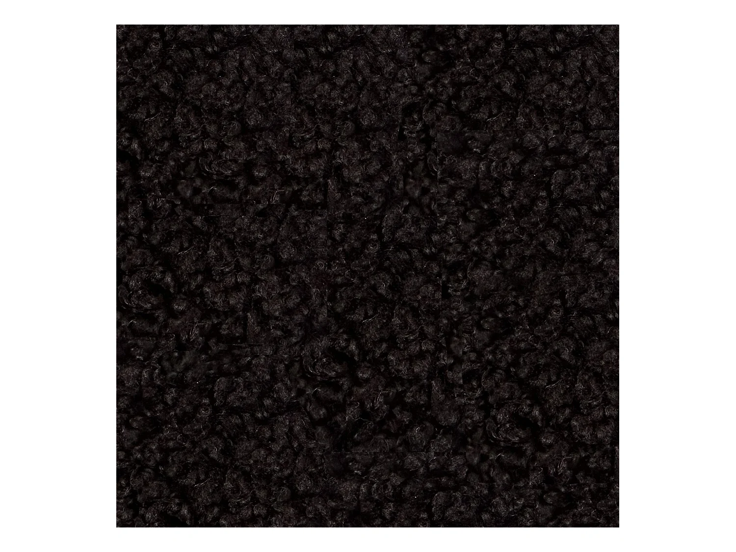 Canapé d'angle gauche convertible Marius bouclette Noir