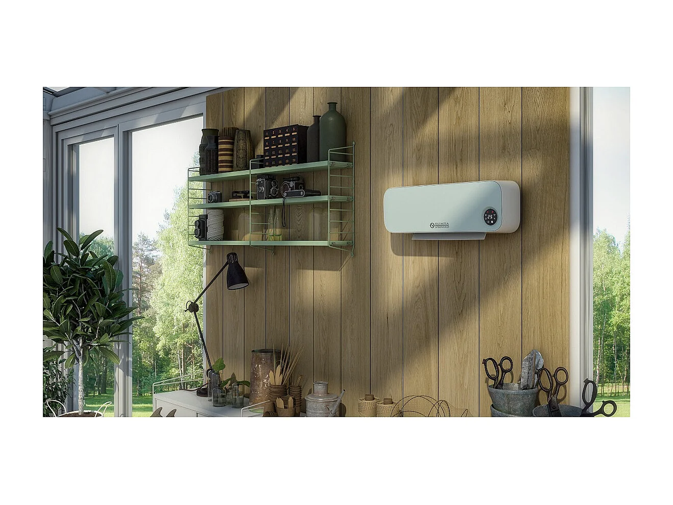 Olimpia Splendid Chauffage soufflant céramique 2000w bleu - CALDOSKYB