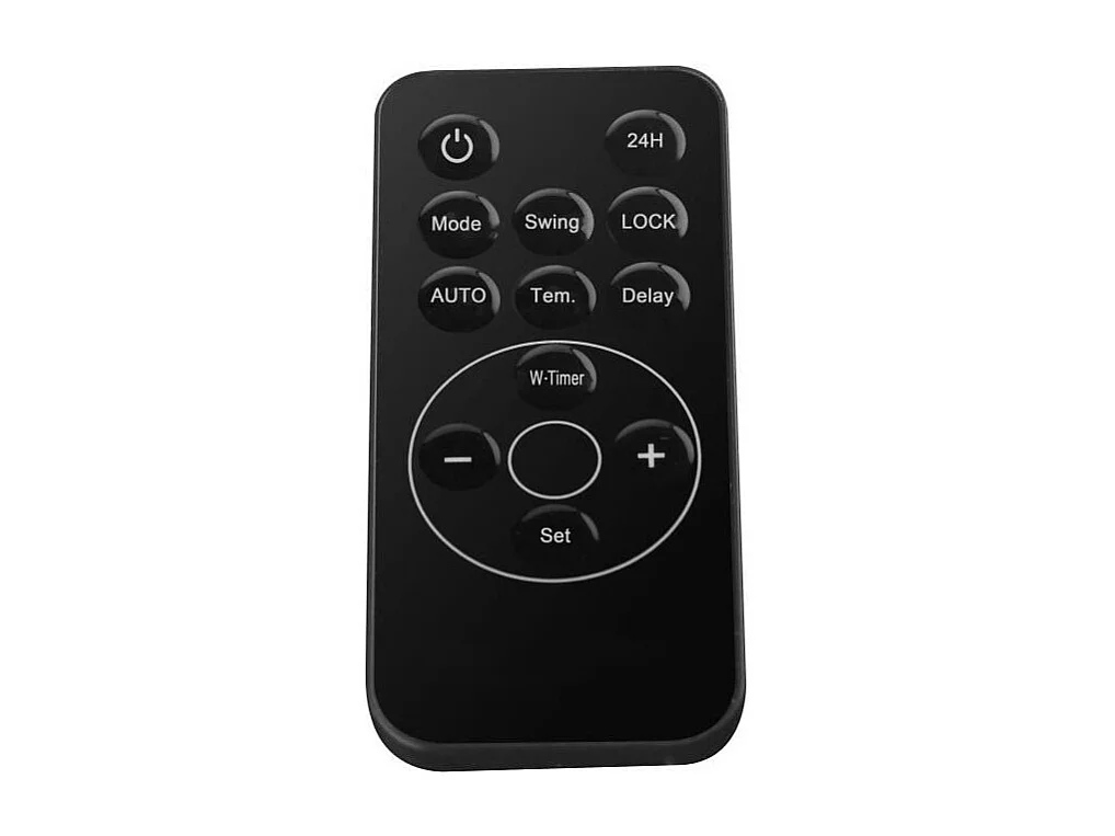 Chauffage électrique mural - 2000W - WARM TECH - Céramique - 240V - Jusqu'a 50m3 - Noir