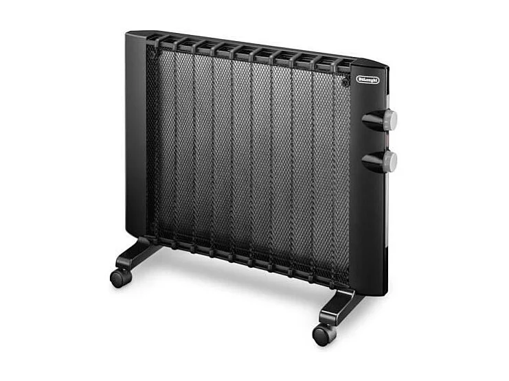Mobiles elektrisches Heizgerät DELONGHI HMP 1000W - Raumthermostat - 2 Geschwindigkeiten - Heizung bis zu 30 m² - Schwarz