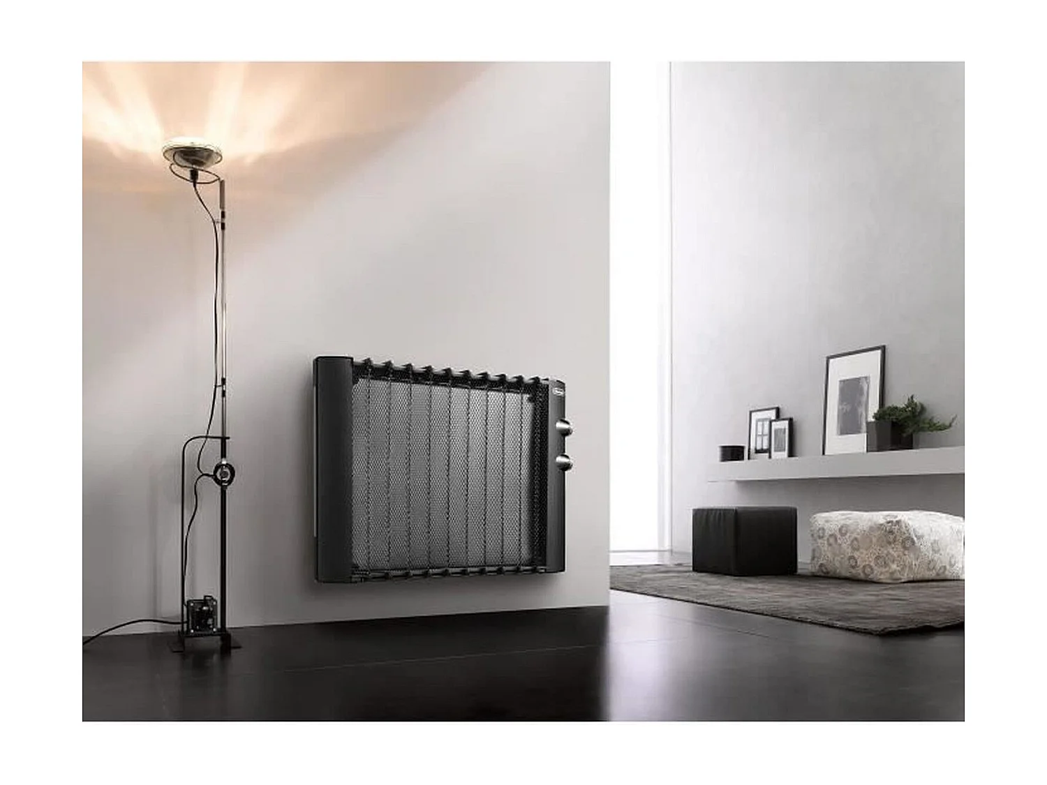 DELONGHI HMP 1000 watts Panneau rayonnant electrique mobile - 2 puissances - Thermostat dambiance