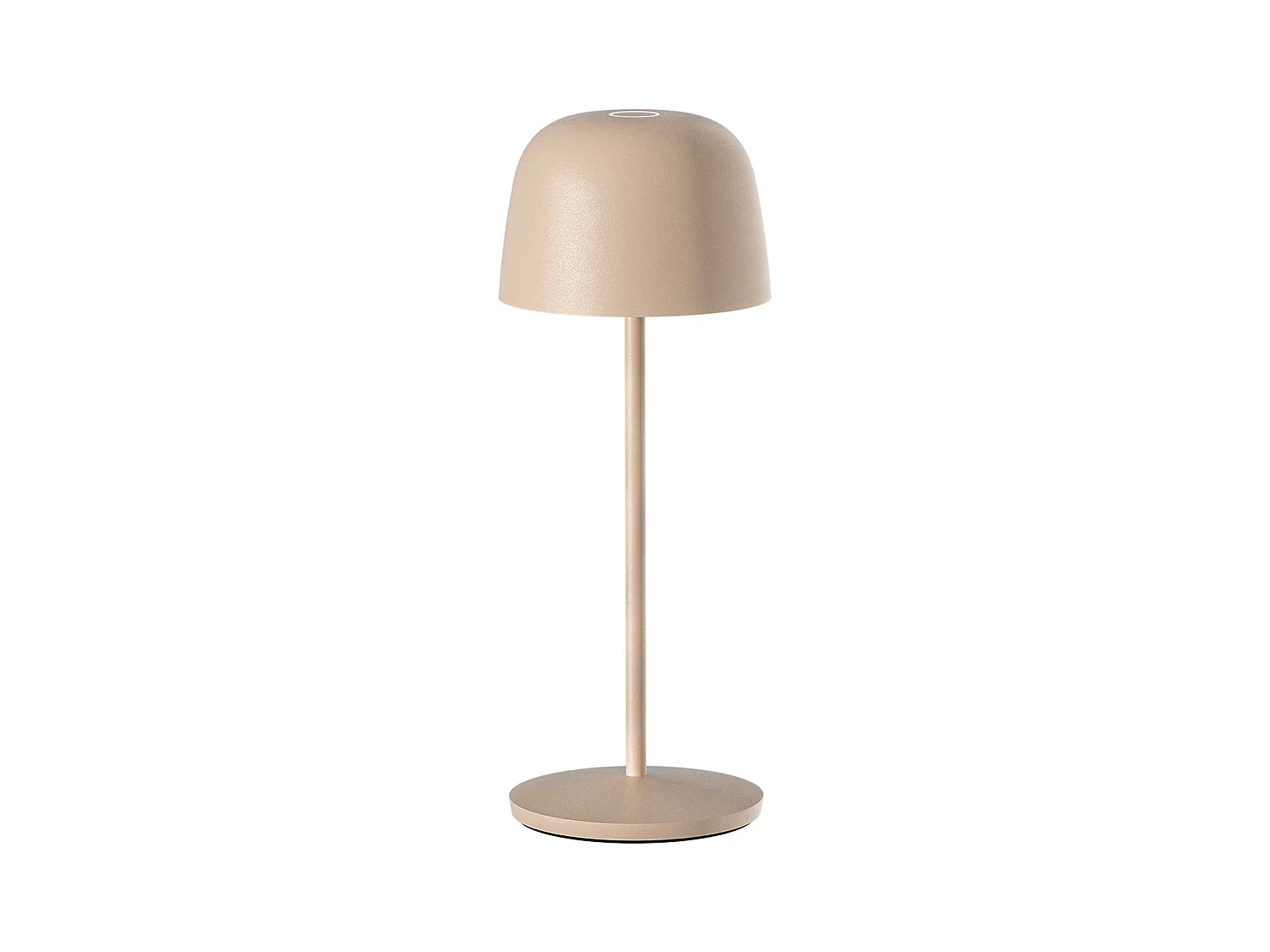 6 lampes avec plateau de chargement SOPHIA Crème Aluminium H20CM