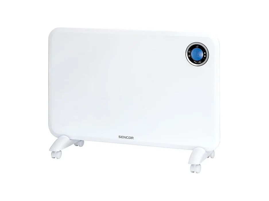 Convecteur électrique - SENCOR - SCF 3200WH - 1500 W - 2 niveaux de chauffage - Blanc