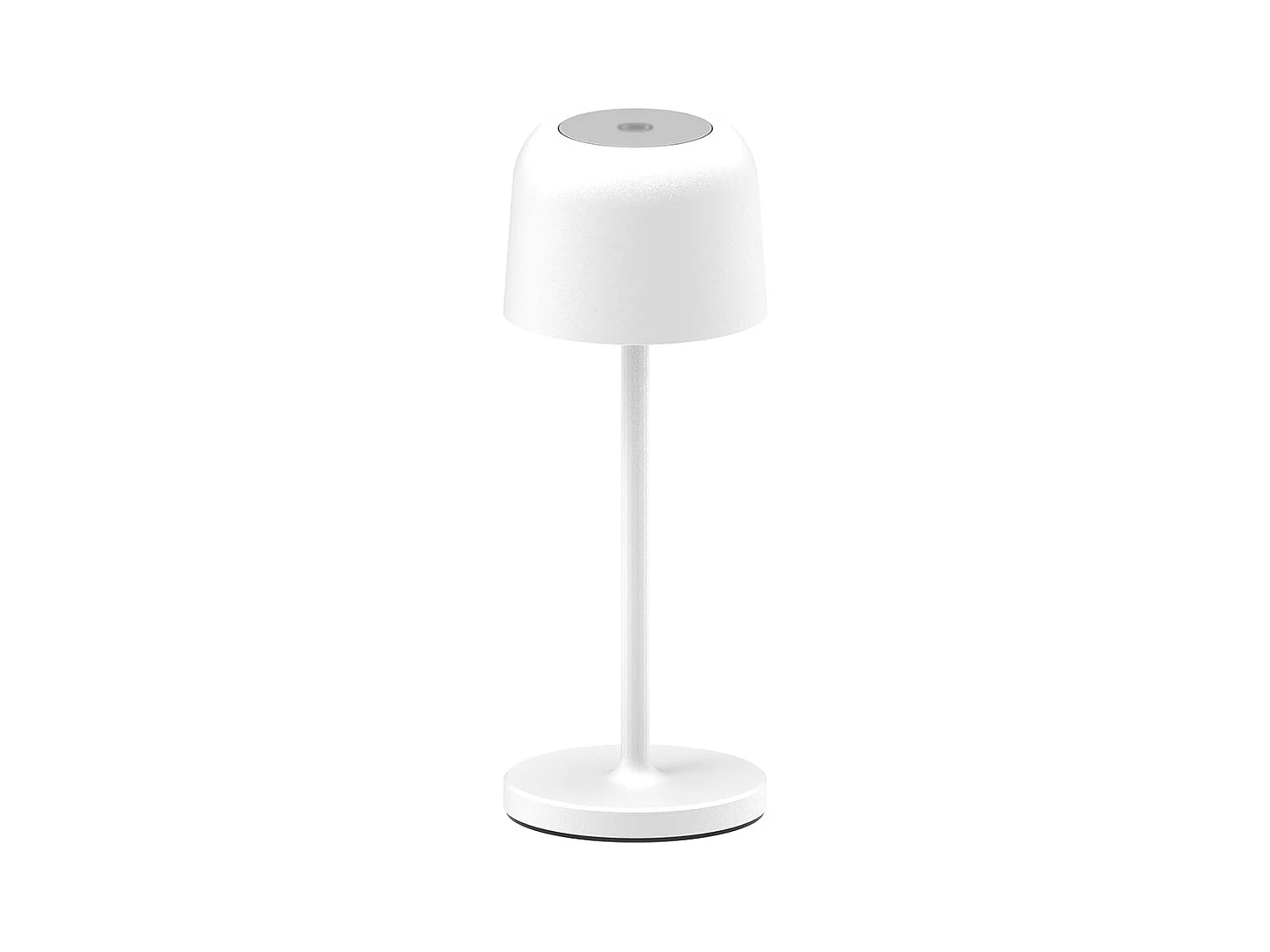 6 lampes avec plateau de chargement SOPHIA Blanc Aluminium H20CM