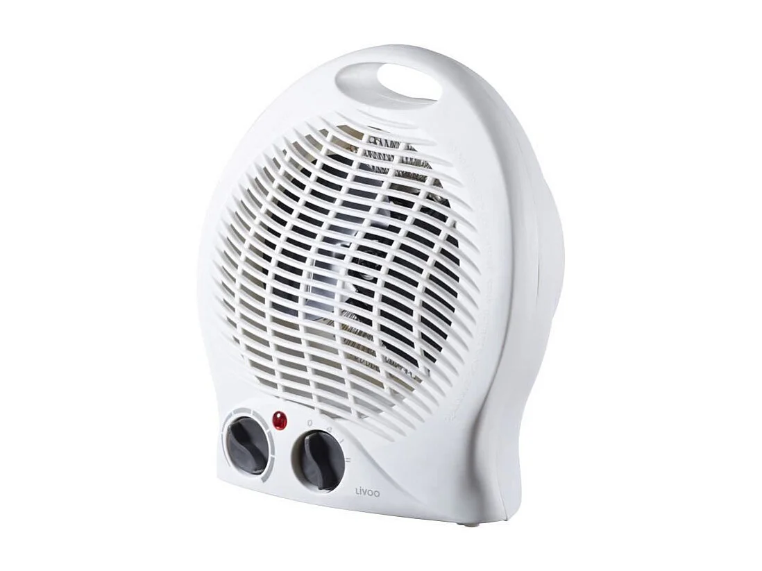 Chauffage soufflant - LIVOO - DOM515 - 900-2000W - 20m² - 3 modes - Thermostat ajustable - Protection contre la surchauffe