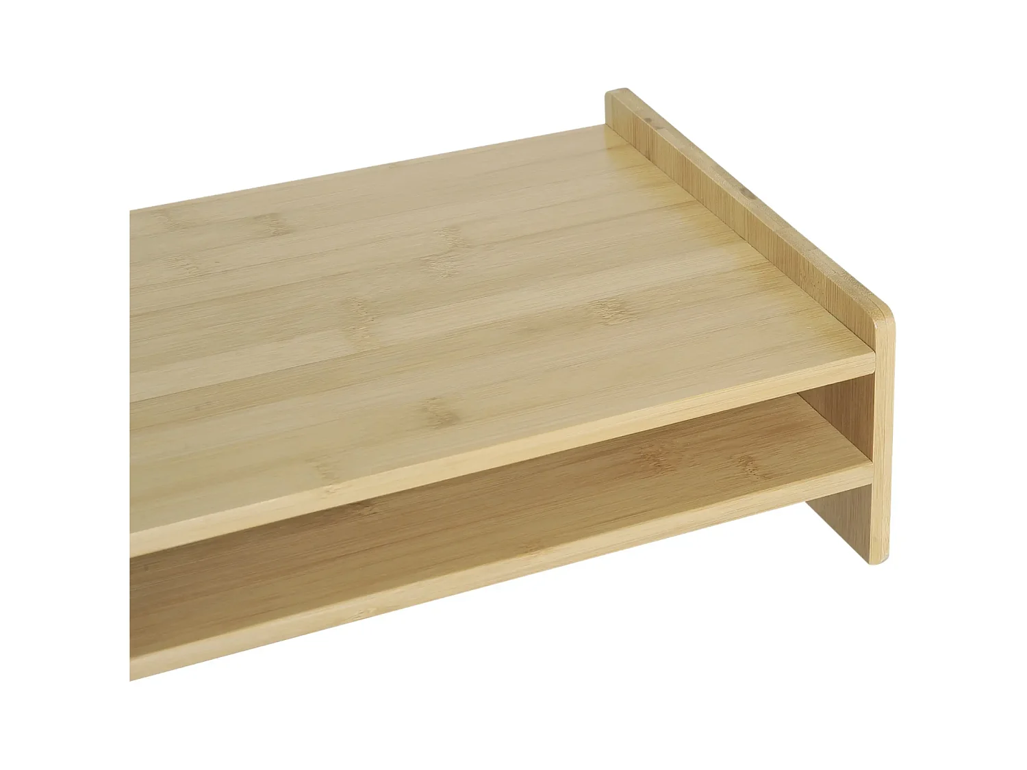 Monitorständer mit Schublade, Bildschirmerhöhung Monitor Ständer Bildschirmständer für PC 49 x 25,5 x 11,5cm