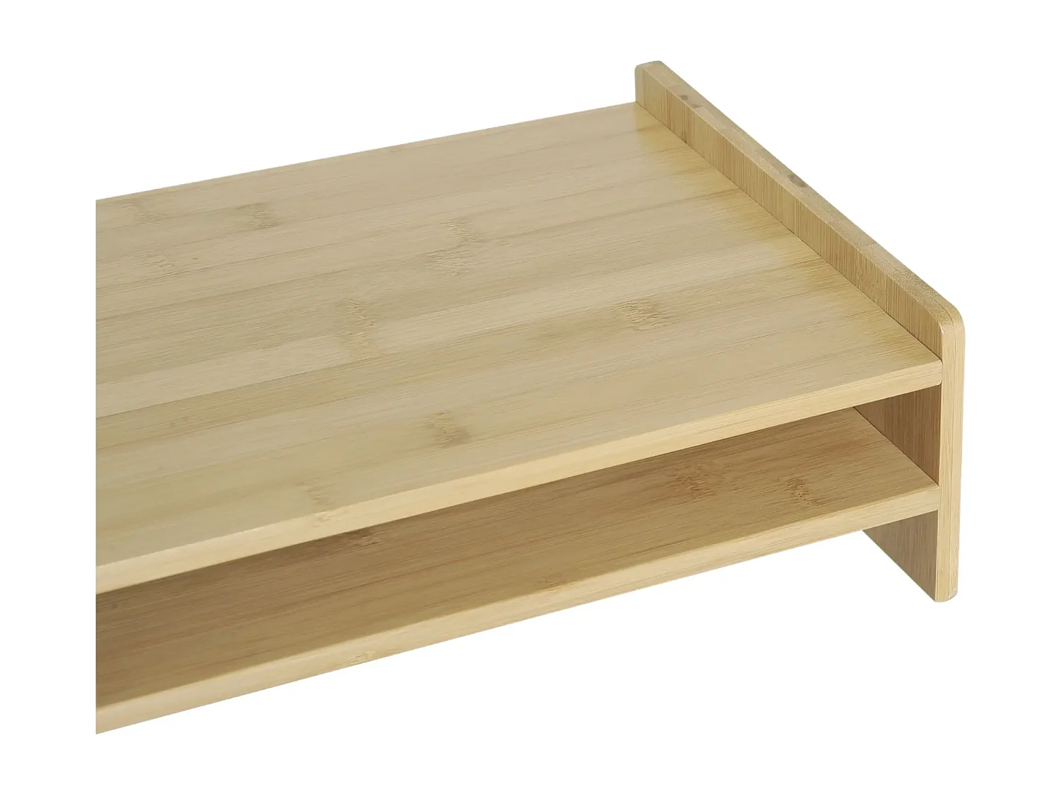 Monitorständer mit Schublade, Bildschirmerhöhung Monitor Ständer Bildschirmständer für PC 49 x 25,5 x 11,5cm