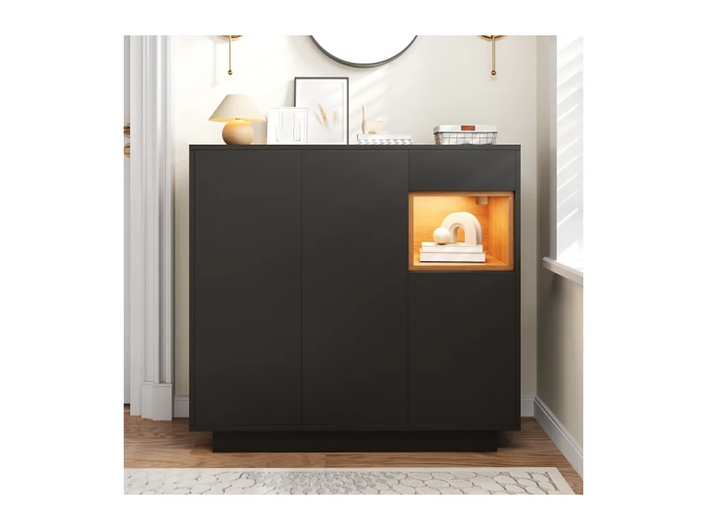 Schuhschrank, Schuhregal mit Schublade und verstellbaren Einlegeböden Schuhkommode für Flure