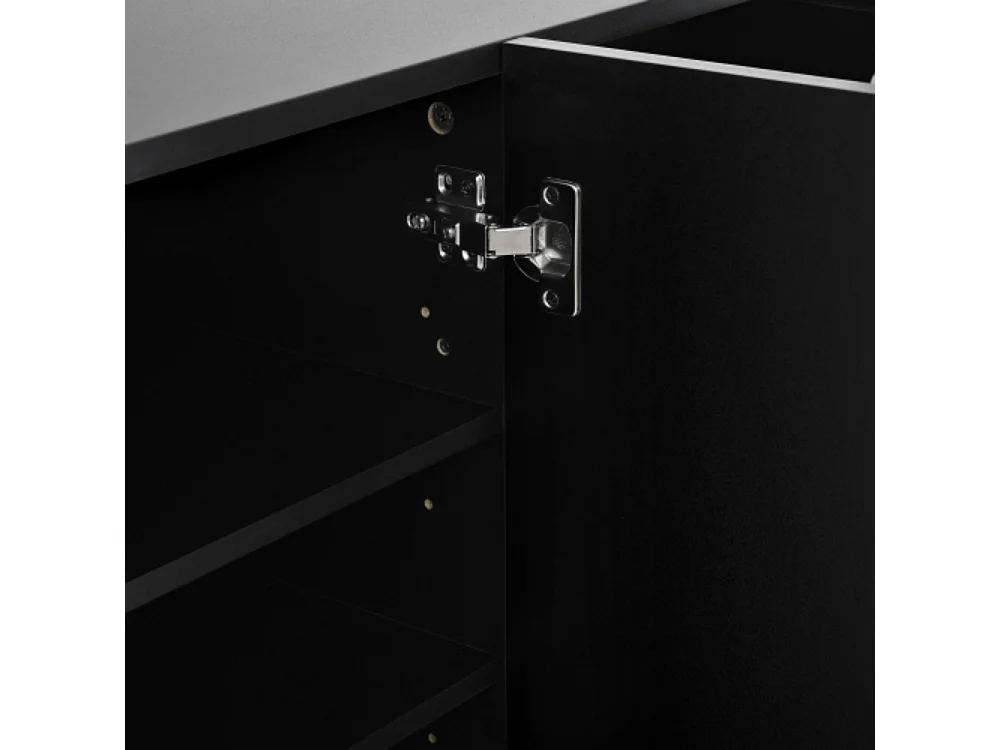 Schuhschrank, Schuhregal mit Schublade und verstellbaren Einlegeböden Schuhkommode für Flure