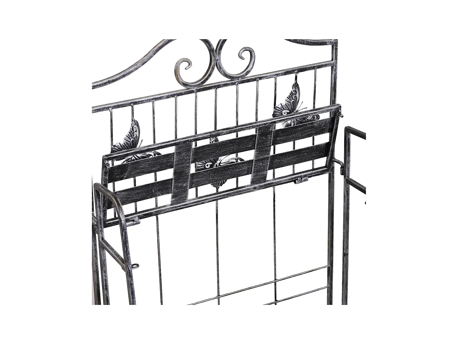 Pflanzregal, Pflanzenständer Blumenregal, Blumenständer Blumentreppe Gartenregal 3 Ebenen 44 x 25 x 96 cm