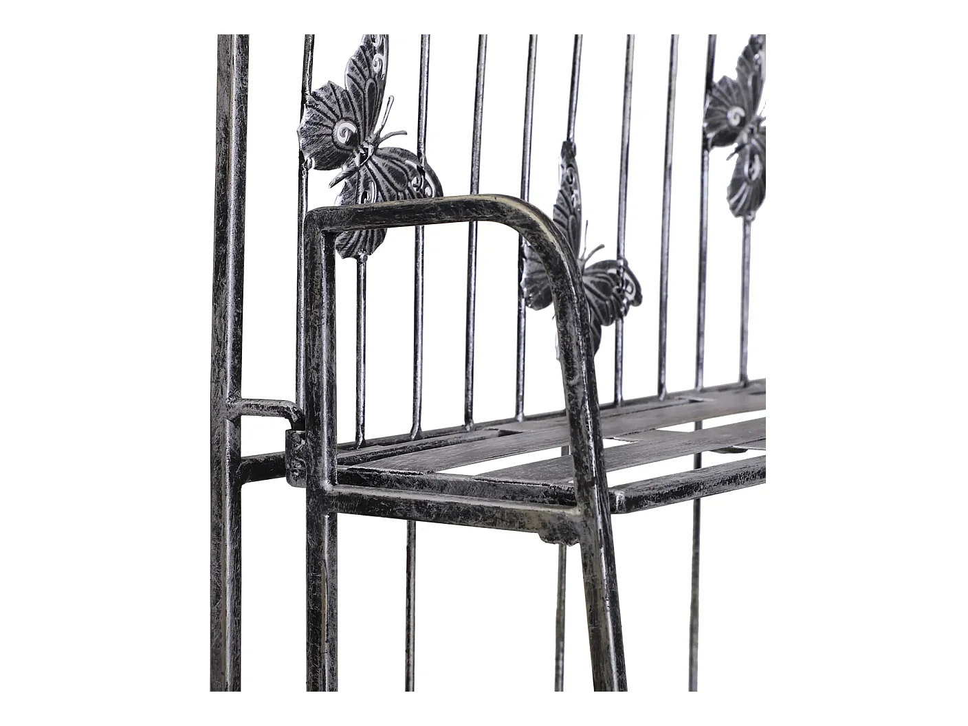 Pflanzregal, Pflanzenständer Blumenregal, Blumenständer Blumentreppe Gartenregal 3 Ebenen 44 x 25 x 96 cm