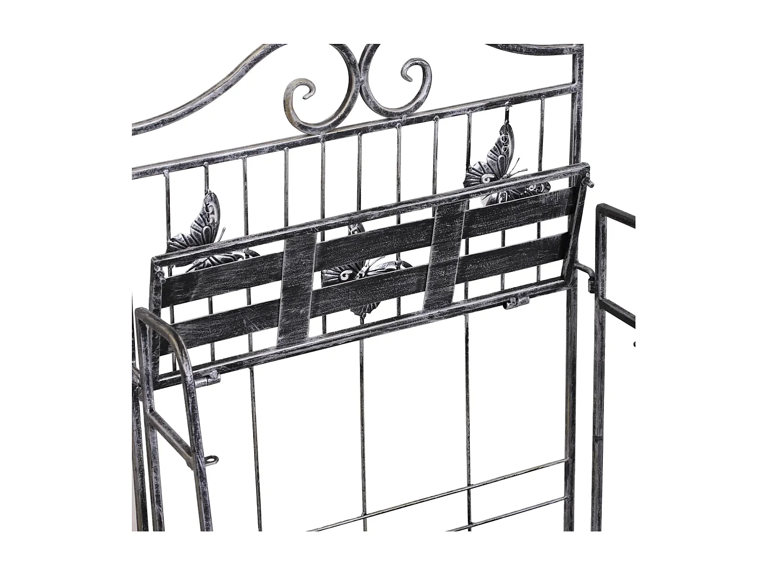 Pflanzregal, Pflanzenständer Blumenregal, Blumenständer Blumentreppe Gartenregal 3 Ebenen 44 x 25 x 96 cm