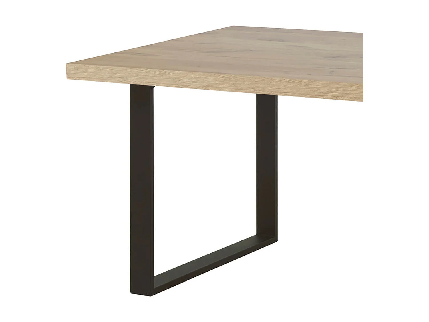 ROMY - ROMY - Séjour Complet avec Table 230cm Aspect Bois Finition Canyon Oak