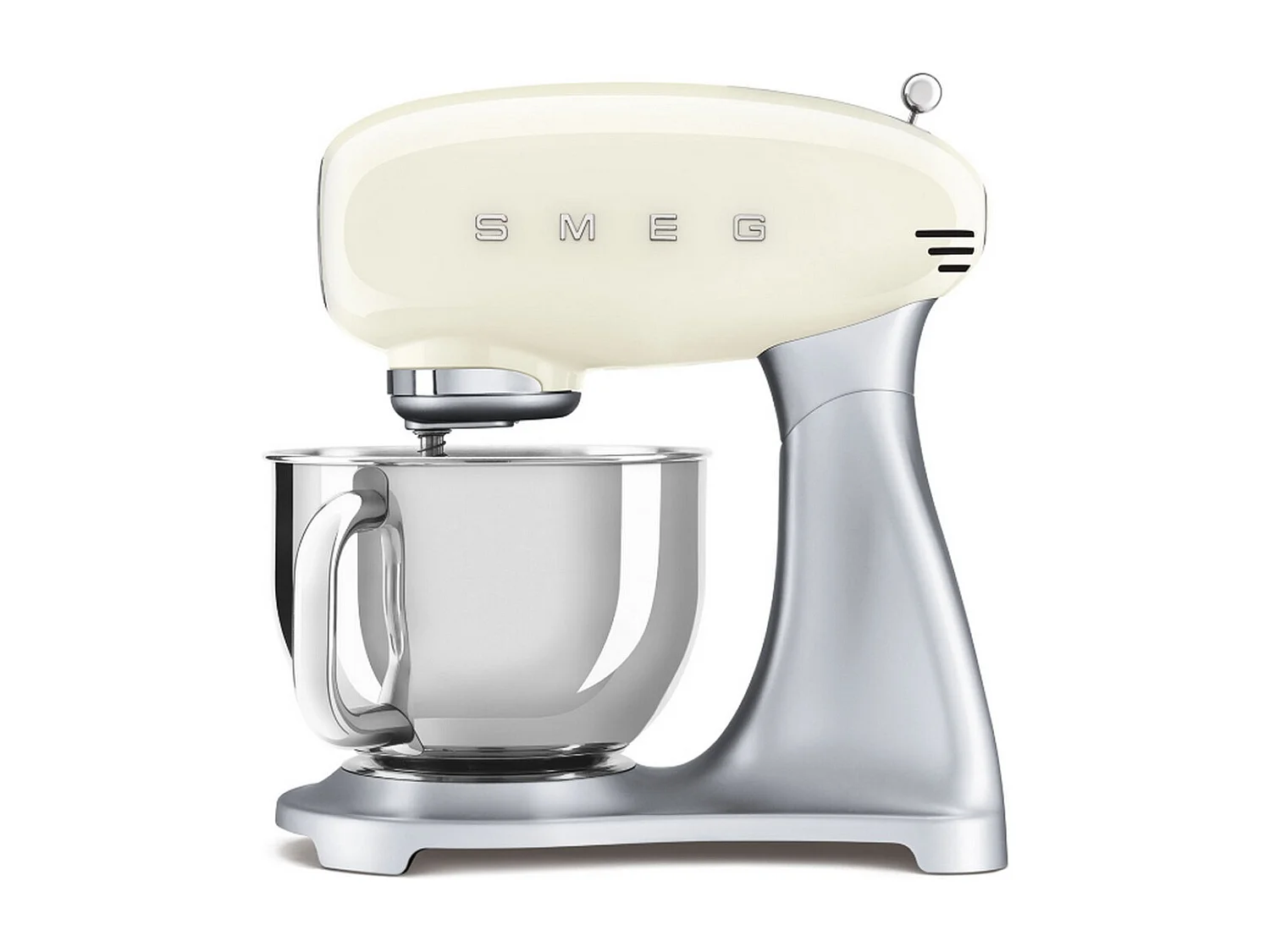 Smeg Robot pâtissier multifonctions 4.8l 800w crème - SMF04CREU