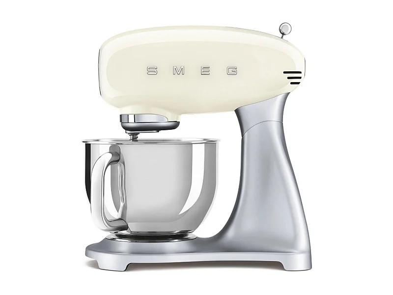 Smeg Robot pâtissier multifonctions 4.8l 800w crème - SMF04CREU