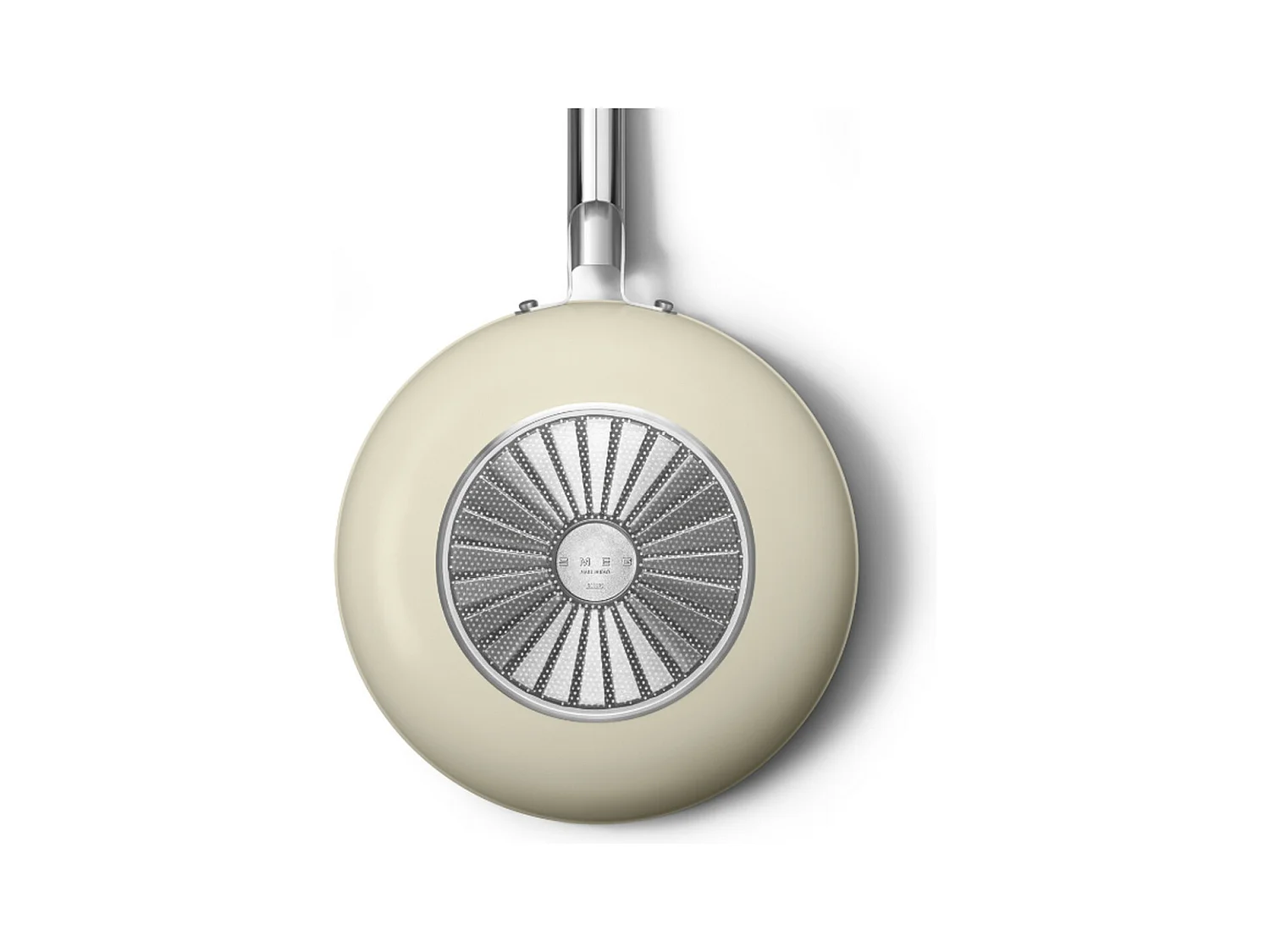 Smeg Poêle wok 30cm crème mat - WOF3002CRM