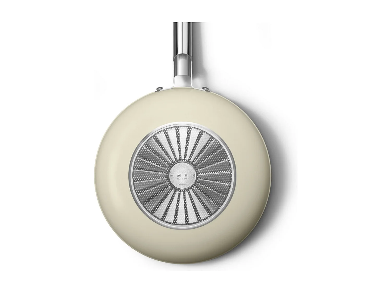 Smeg Poêle wok 30cm crème mat - WOF3002CRM