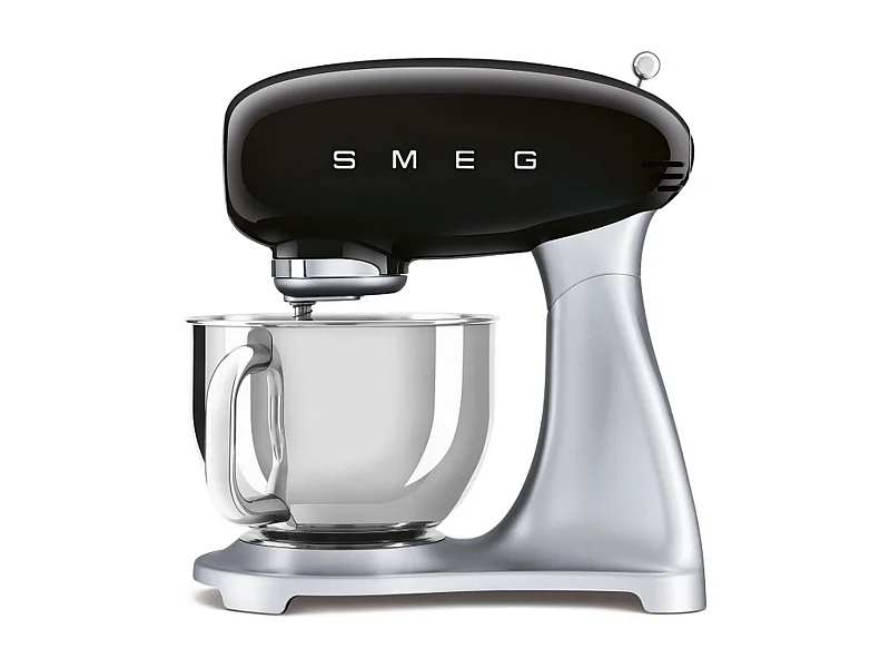 Smeg Robot pâtissier multifonctions 4.8l 800w noir - SMF04BLEU