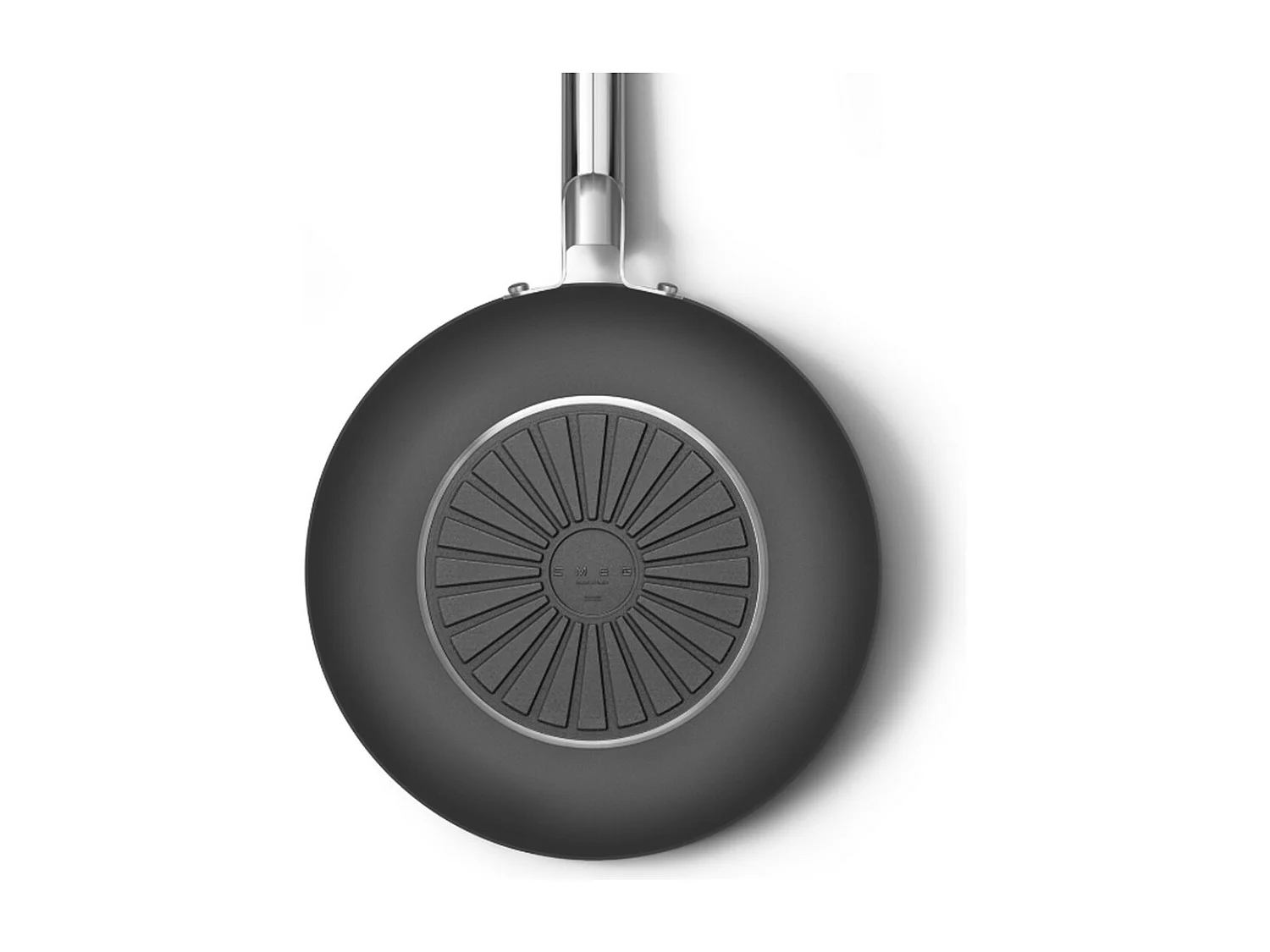 Smeg Poêle wok 30cm noir mat - WOF3002BLM
