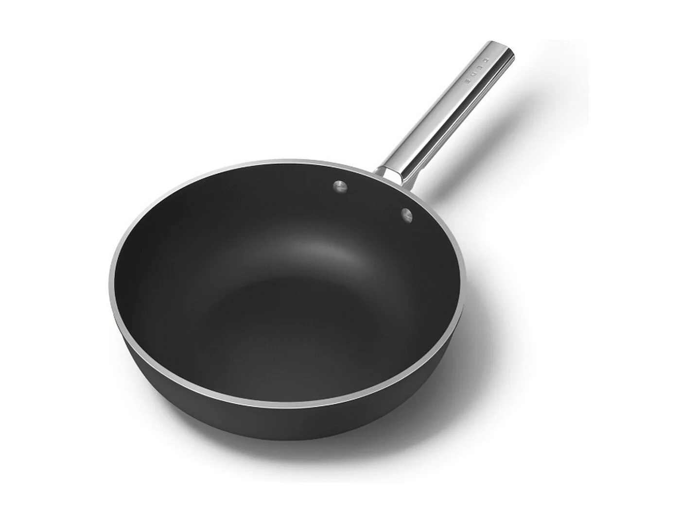 Smeg Poêle wok 30cm noir mat - WOF3002BLM