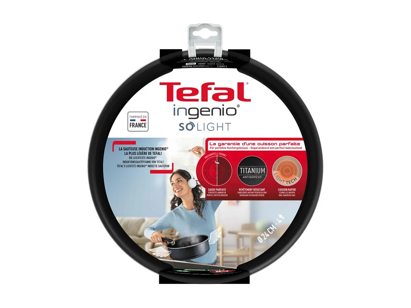 Tefal Sauteuse aluminium 24cm - L7233502