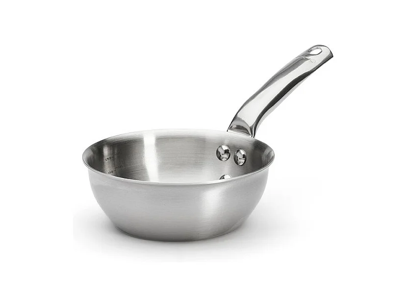 De Buyer Sauteuse bombée 16cm inox sans couvercle - 3603.16