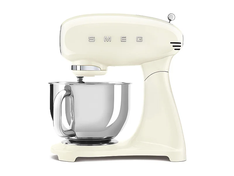 Smeg Robot pâtissier multifonctions 4.8l 1000w crème - SMF05CREU