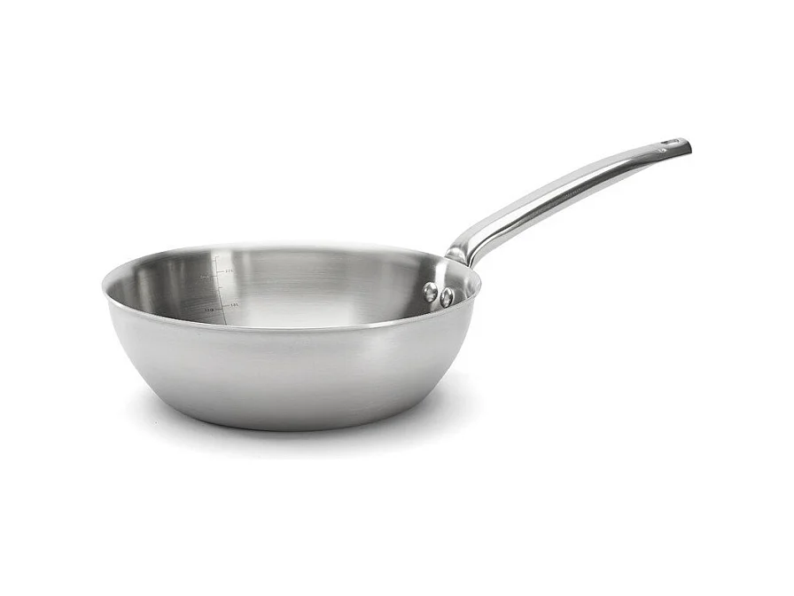 De Buyer Sauteuse inox 24cm sans couvercle - 3603.24