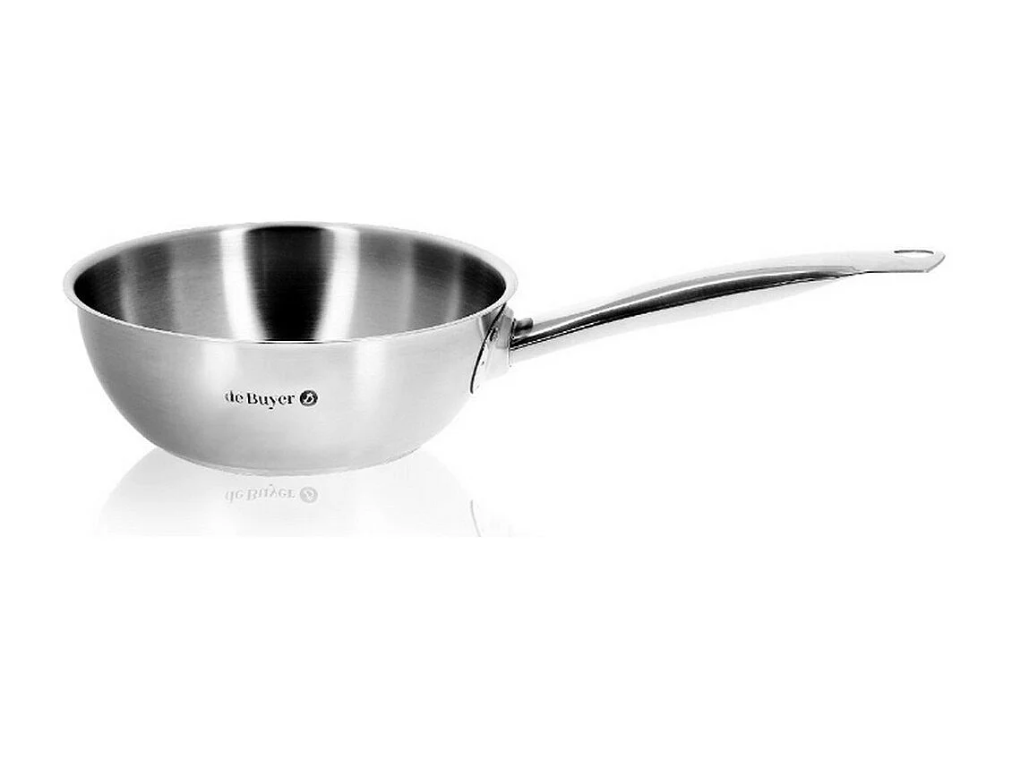 De Buyer Sauteuse inox 20cm sans couvercle - 3503.20