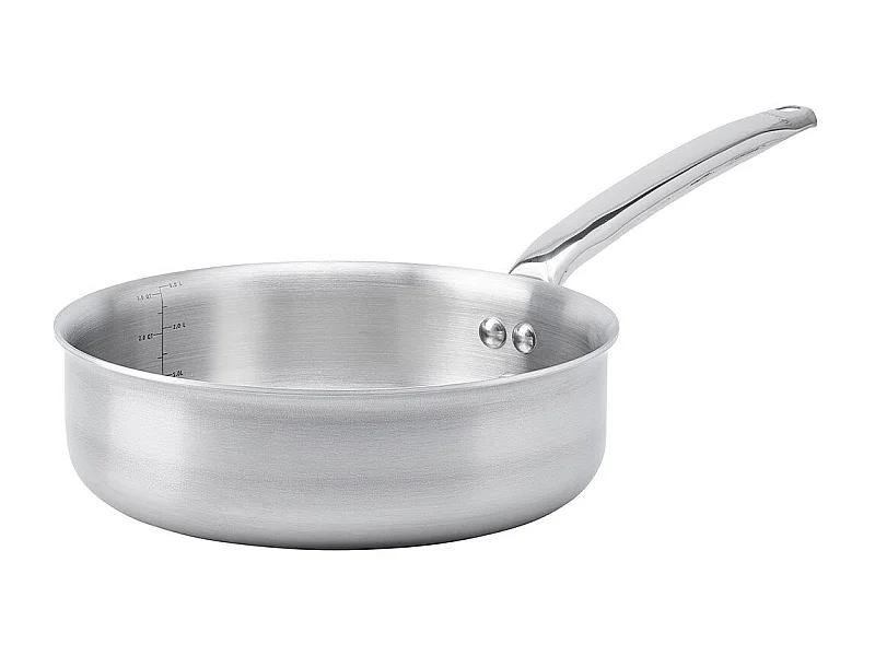 De Buyer Sauteuse inox 24cm sans couvercle - 3602.24