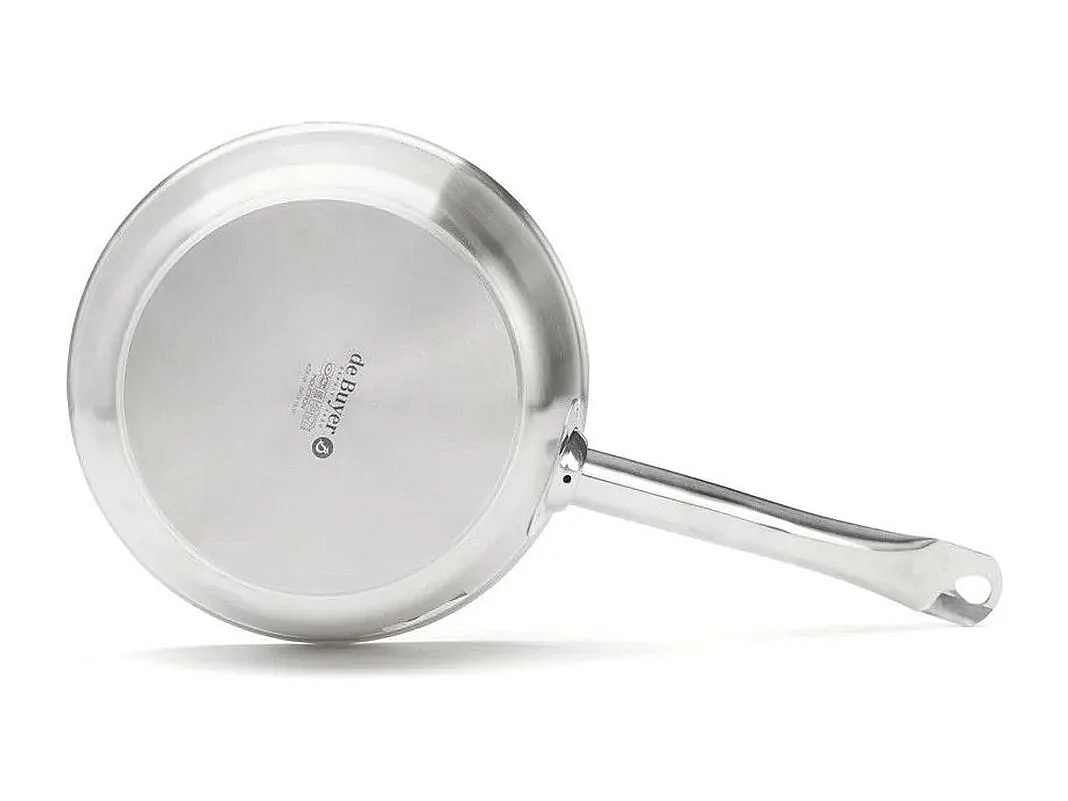 De Buyer Sauteuse inox 24cm sans couvercle - 3503.24