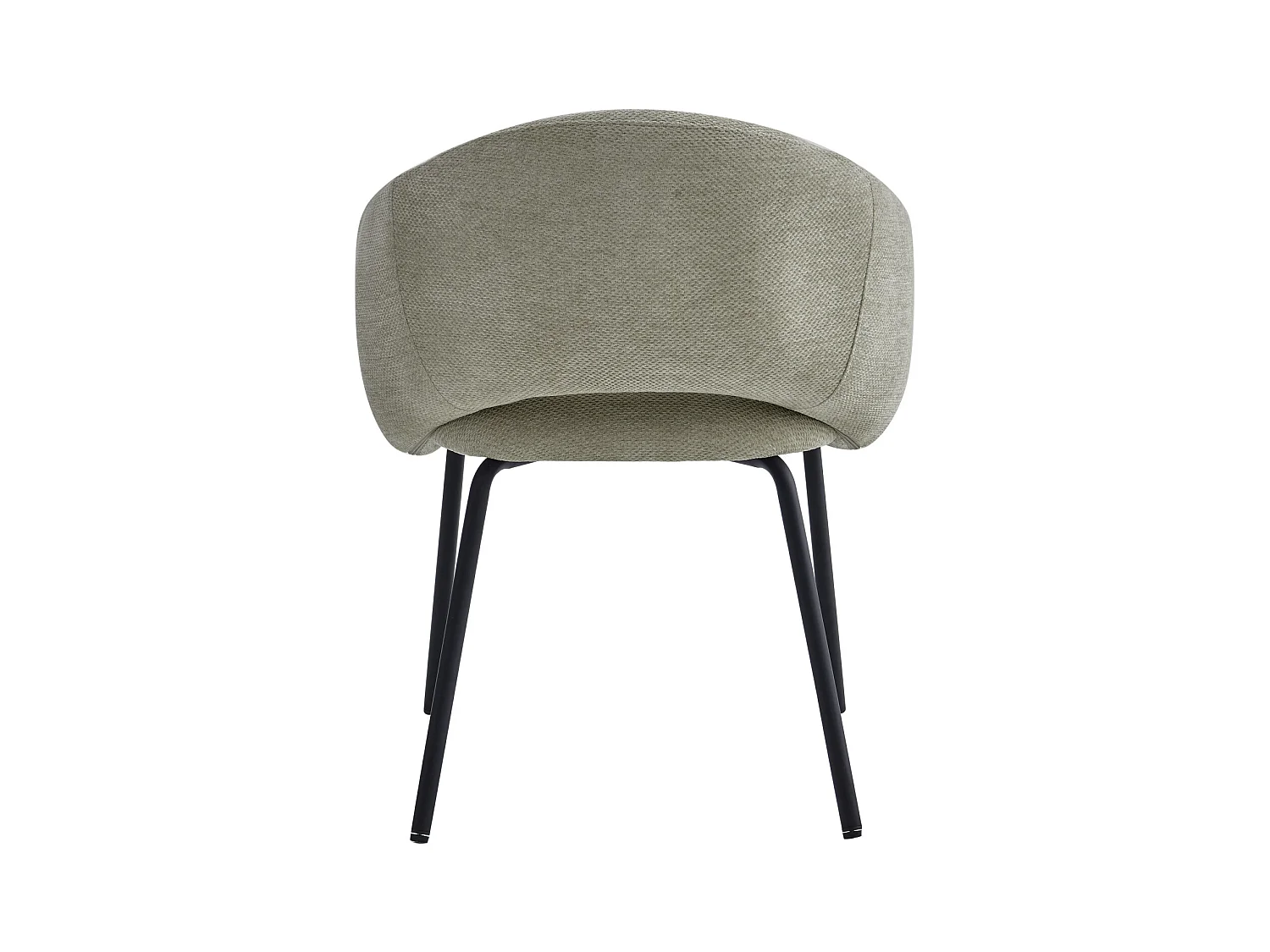 SHARP-Fauteuil de table en tissu Luxury Beige (x2)