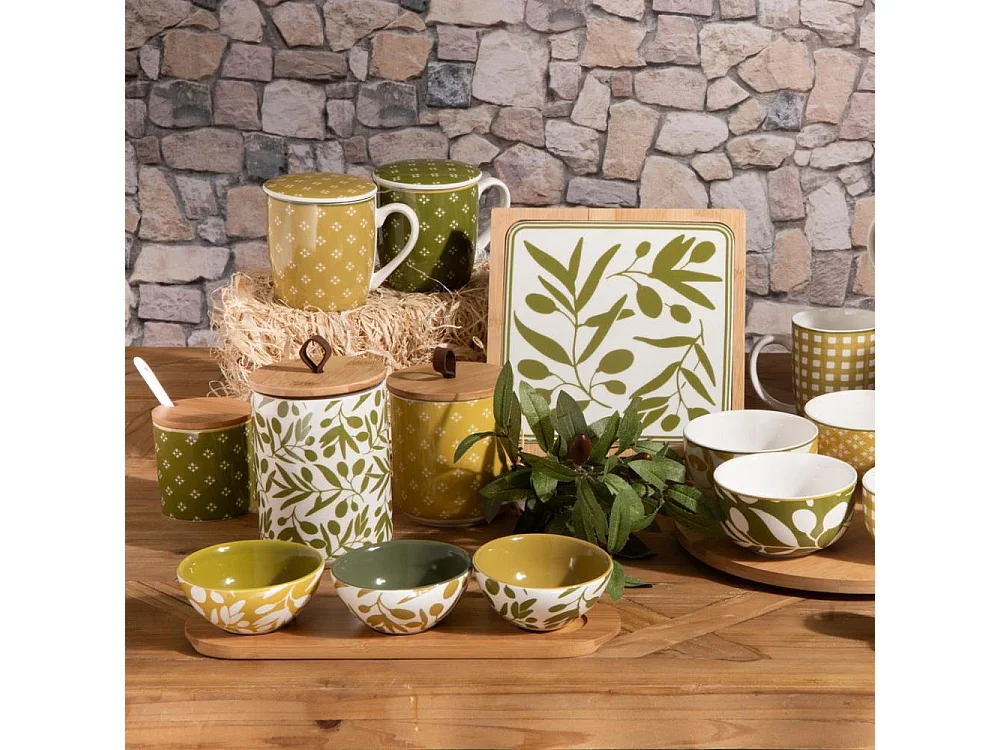 Pot à sel avec cuillère Olivia