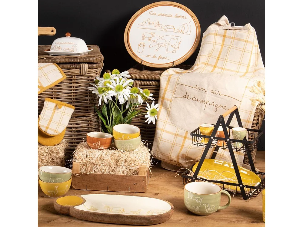 Plat à fromage rond Diane