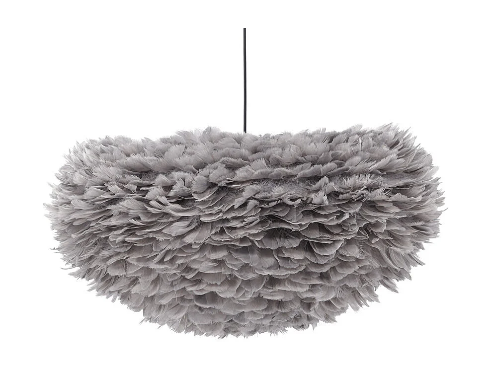 Lampada a sospensione Nicola 75x75x36cm grigia.